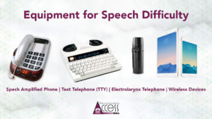 Speech Difficulty Equipment
